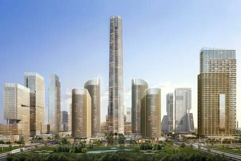 Tower nears completion as the centerpiece for Egypt’s new $3b mega administ...