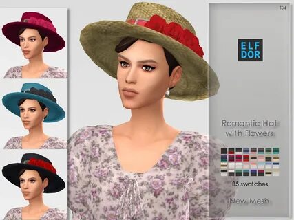 Sims 4 female hats