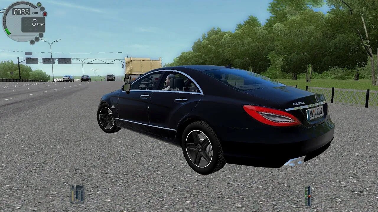 City car driving cls