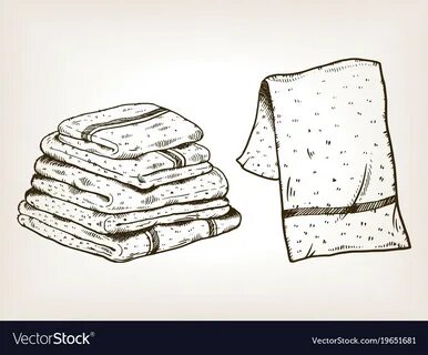 Рисунок эскиз полотенца