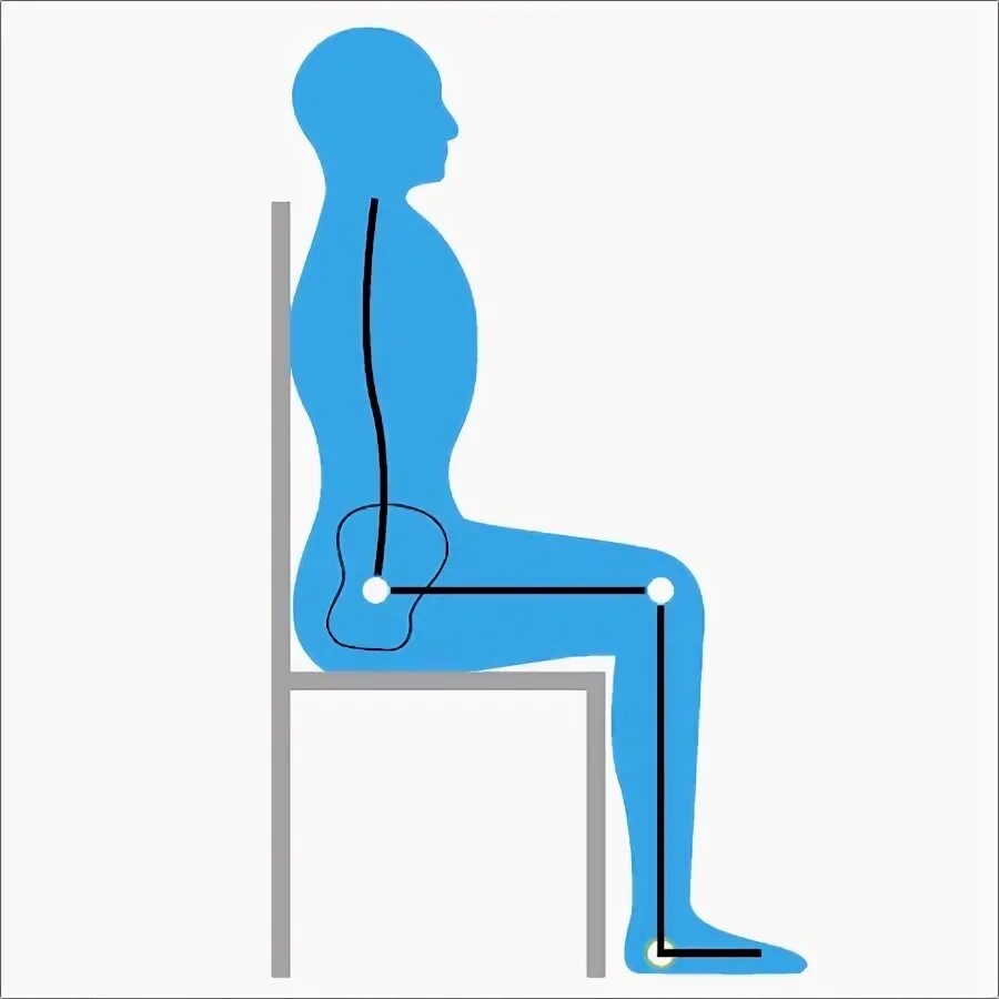 Visible position. Upright position. sitting position. to sit. posture for abc.