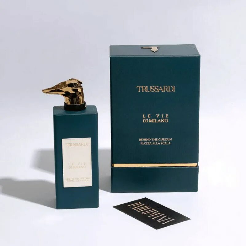 Behind the curtain piazza trussardi