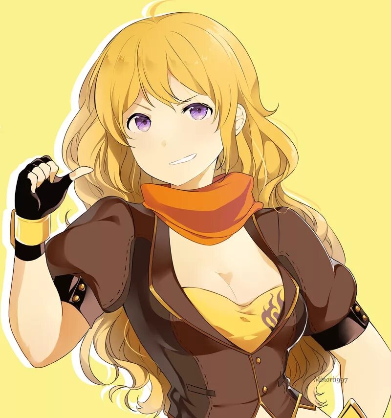 Yang Xiao long from RWBY. Сяо вайфу. Xiao long