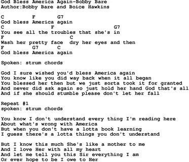 American Tune Chords And Lyrics