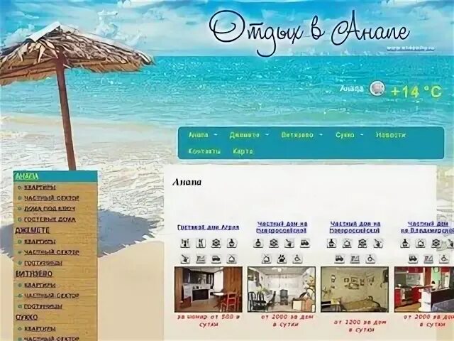 Сайт анапа проф