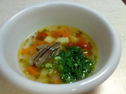 Рецепты супов с мясом и овощами