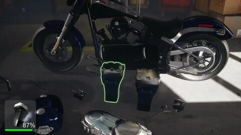 American motorcycle simulator