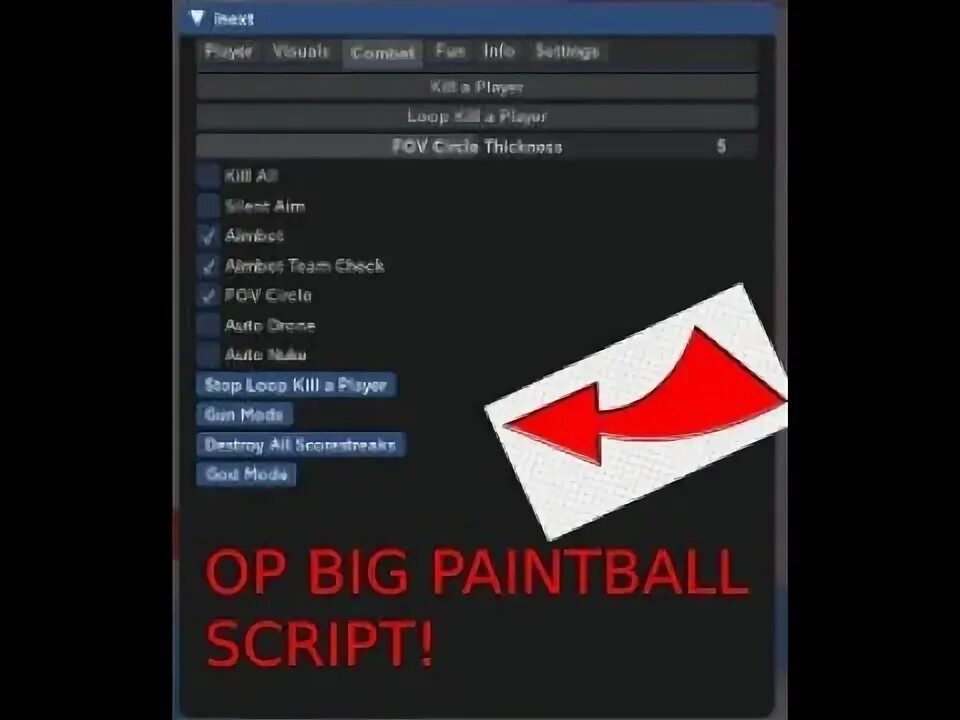Paintball script. Paintball script