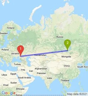 Москва улан удэ расстояние