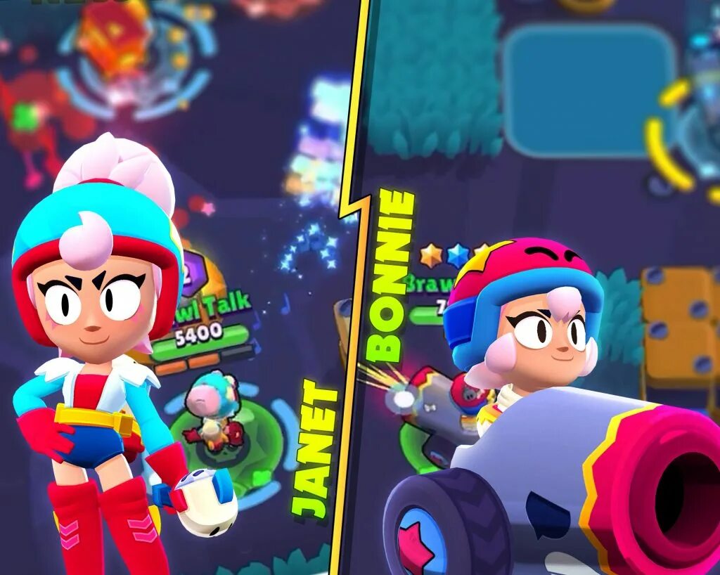 Джанетт бравл. Бонни браво старс. Brawl stars бонни. Brawl stars бонни. Бони браво старс.