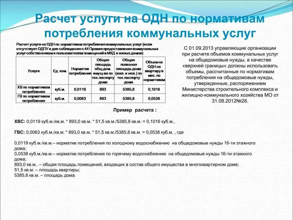 Формула расчета электроэнергии на общедомовые нужды. Формула начисления одн по электроэнергии. Норматив ГВС на одн. Формула начисления одн по электроэнергии по нормативу. Плата за воду по нормативу