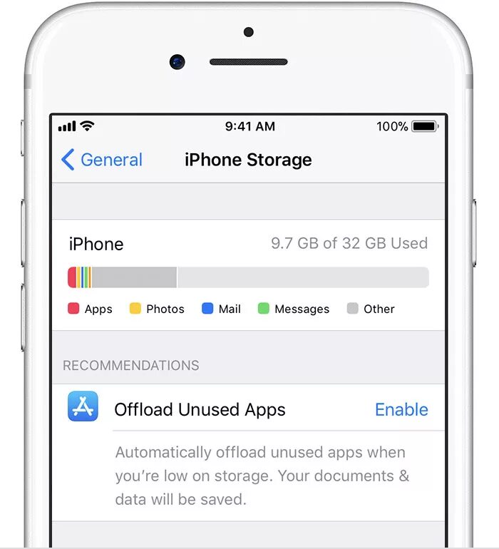 Как удалить пару на айфон. Iphone storage. «хранилище iphone» — «память». что такое ios в памяти айфона. дженерал на айфон.