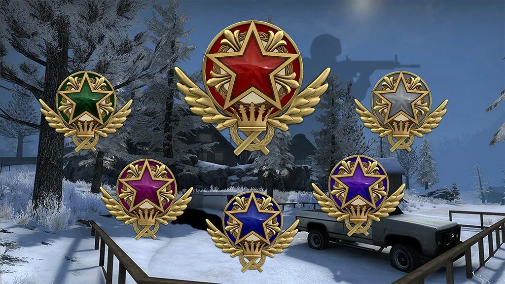 Медали cs go