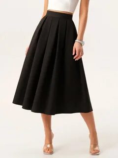 Қара юбка ақ труси