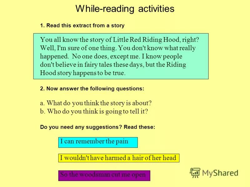 Active reading 1