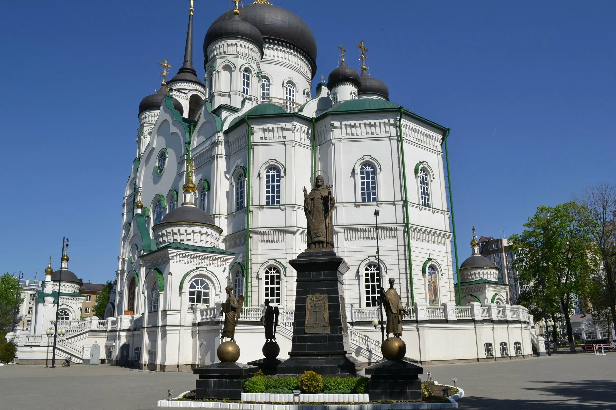 Города которые находятся в воронежской области. Храм Благовещенский в Воронеже.