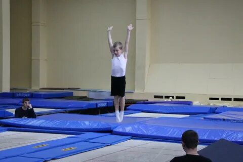 Секция батута для детей