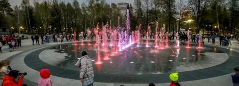 Открытие фонтана в новосибирске