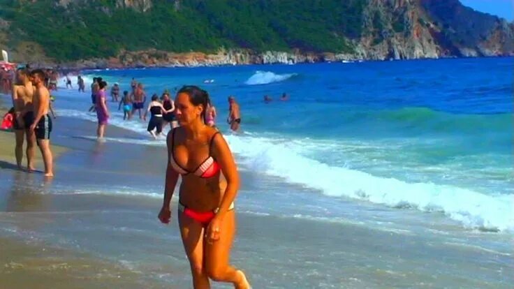Пляж Клеопатры в Алании - 147 Kleopatra beach Alanya Cleopatra Best beaches ビ-チ 