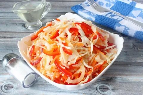 Маринованная капуста без перца