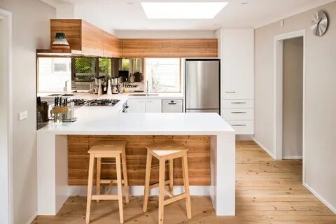 It is small the kitchen