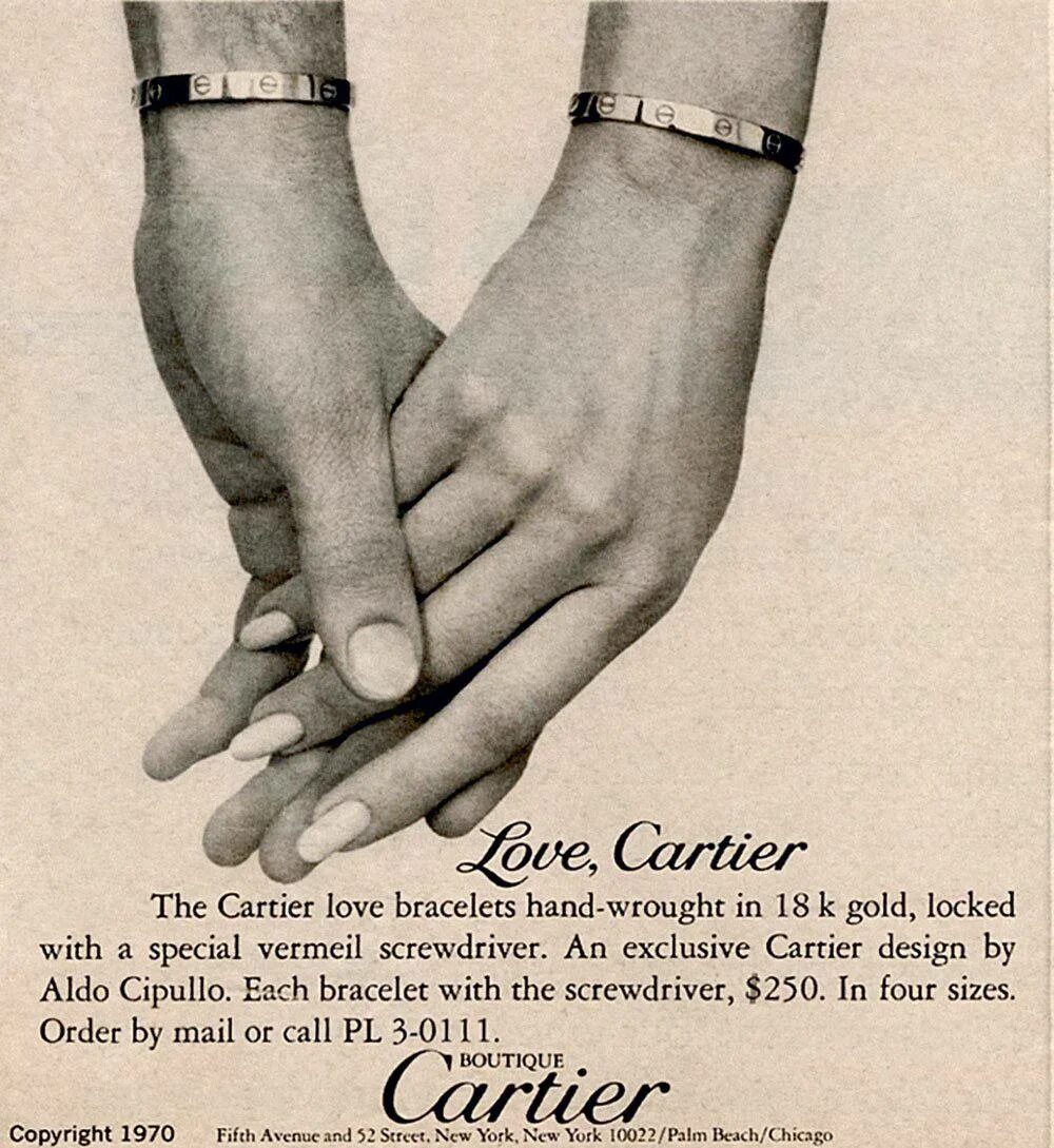 Реальные рассказы и истории любви. Картье Love. Cartier браслет история. Cartier Love история. История браслета Картье лав.