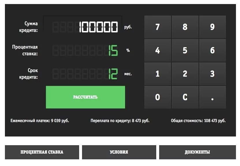 Рассчитать проценты по кредиту. Калькулятор. Рассчитать кредит калькулятор. Как читать проценты по кредиту. Рассчитать ежемесячный взнос