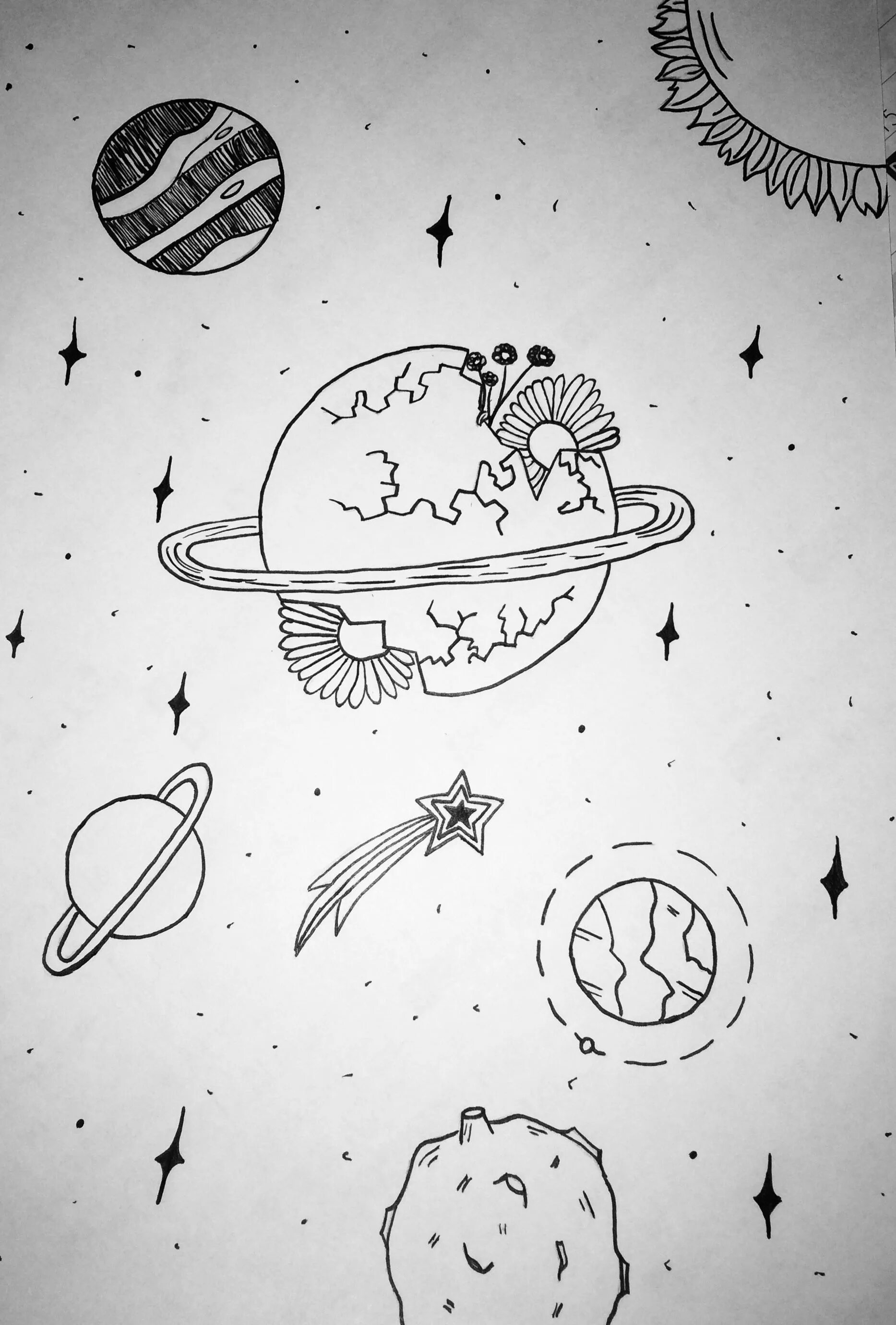 Космос рисунок карандашом. Рисунки космоса для срисовки легкие. Космос картинки для срисовки. Рисунок космос для срисовки.