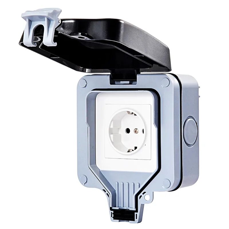 Влагозащищенные розетки ip65
