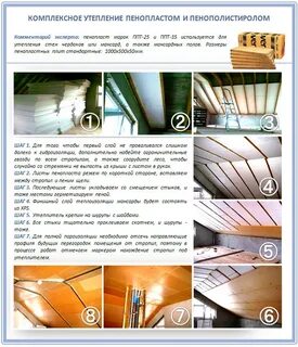 Шаг утеплителя