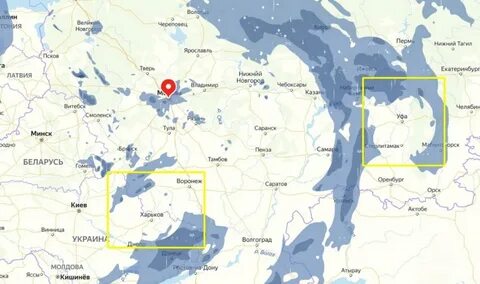 Погода нижний новгород сегодня карта осадков