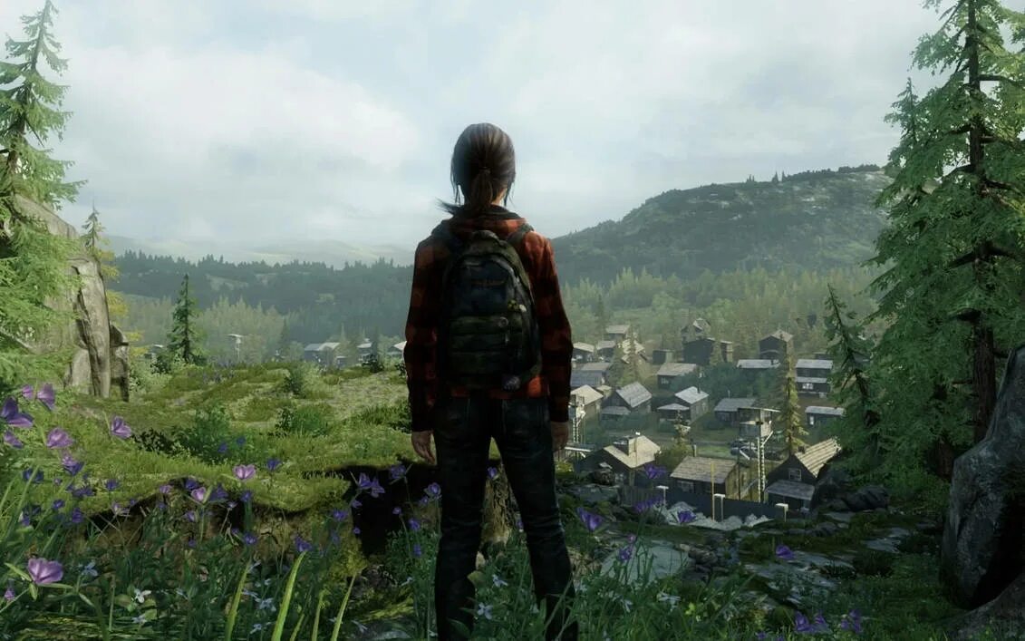 Включи в открытом мире. The last of us 1.