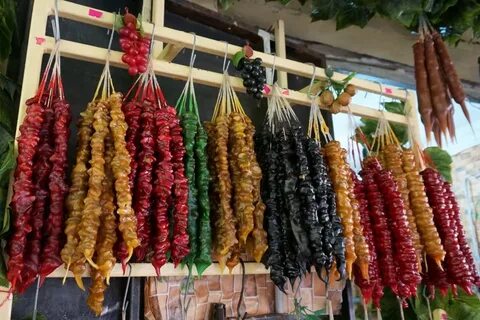 Как хранится чурчхела