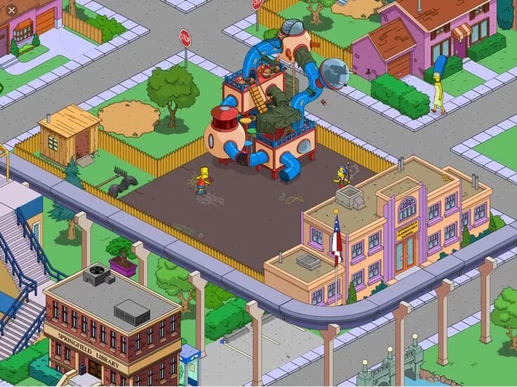 Springfield игра. Спрингфилд игра. игра симпсоны спрингфилд. спрингфилд игра город. спрингфилд хайтс tapped out.