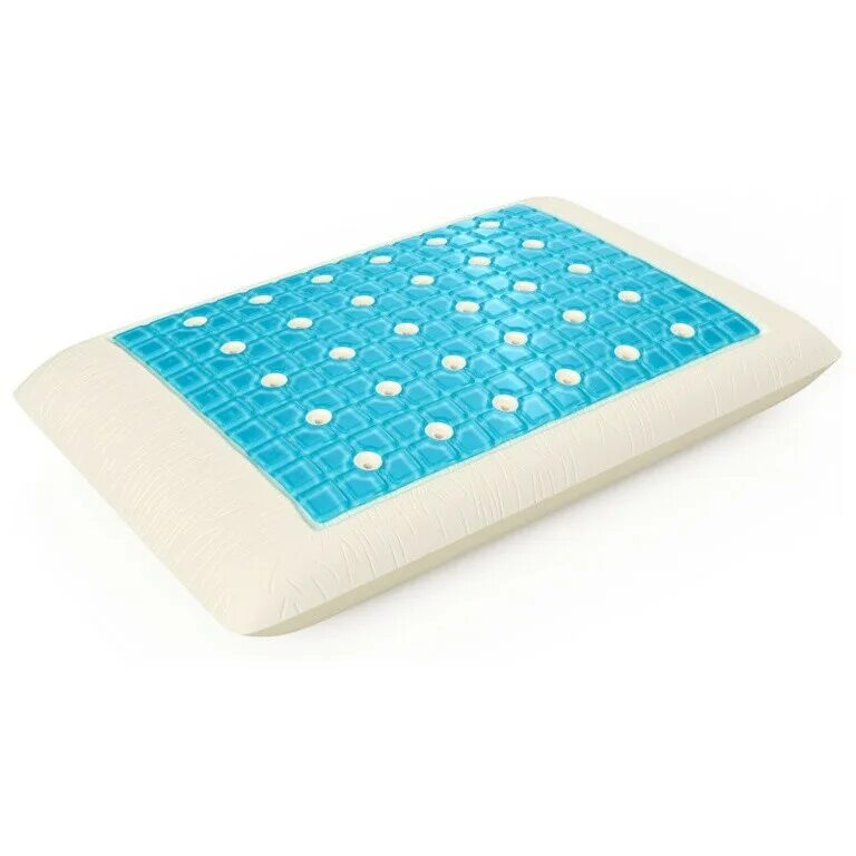 Подушка с гелевым наполнителем. Подушка airgel ormatek. орматек подушка airgel — 40х64х12 см. орматек подушки ортопедические. подушка орматек с охлаждающим.