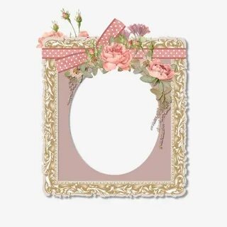 Прозрачная рамка цветы