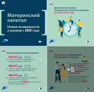 Капитал на 1 ребенка 2020 год