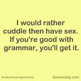 Then you have to