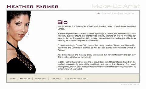 Biography example