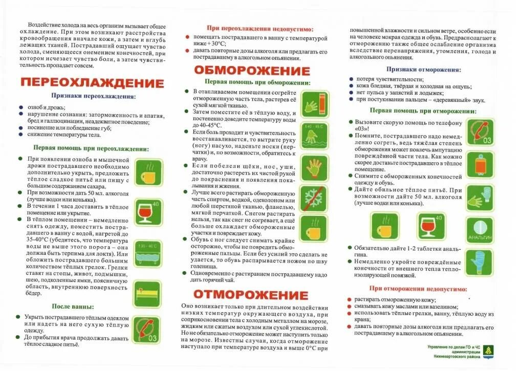 Последовательность оказания 1 помощи при переохлаждении организма. Порядок оказания первой помощи пострадавшему при переохлаждении. Памятка по оказанию первой помощи при переохлаждении. Алгоритм оказания первой помощи при обморожении и переохлаждении.