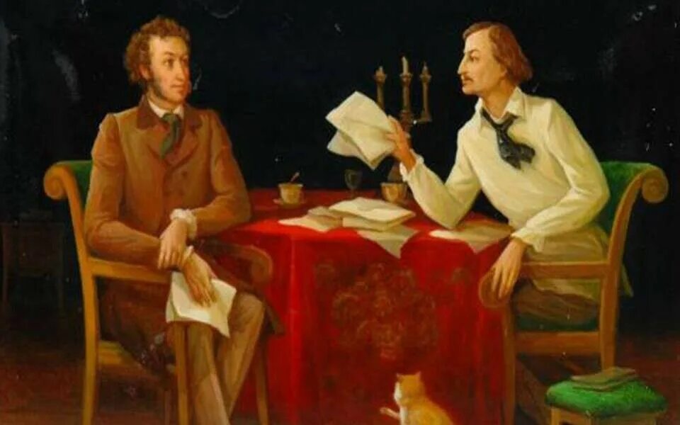 Писатели про время. Гоголь и Пушкин.