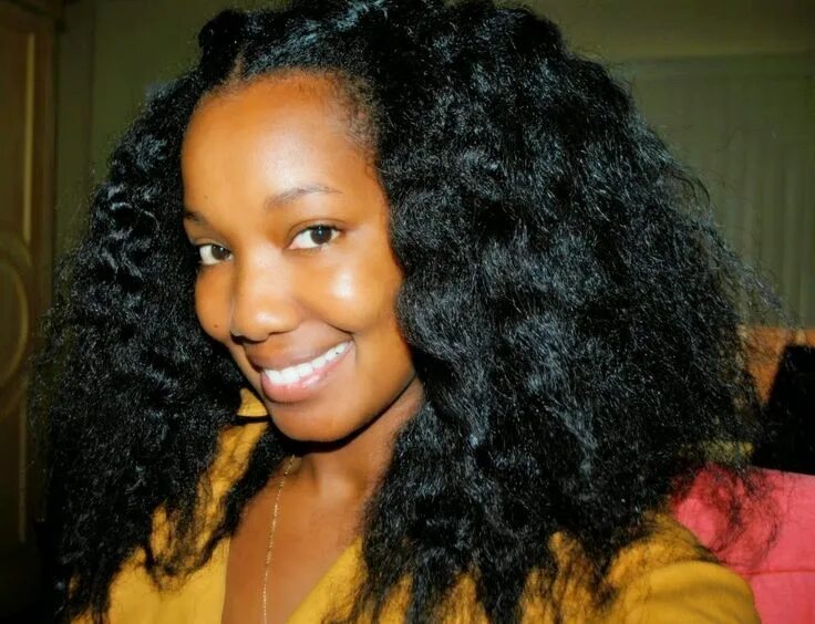 Out of my hair. Black hair. 5 braids.