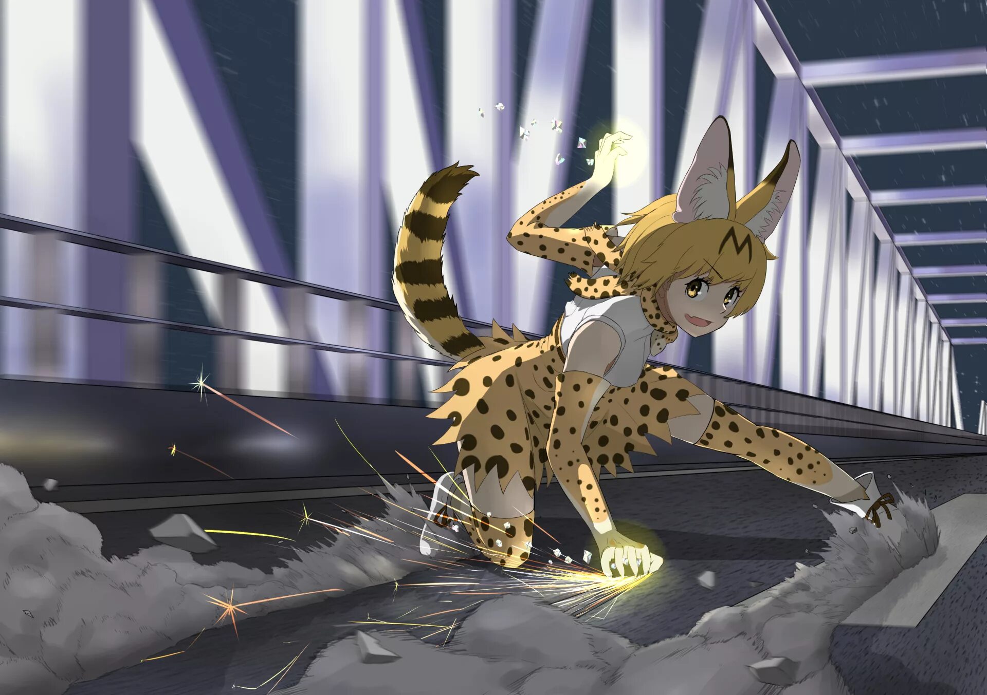 Kemono post. «Сервал». Сервал Kemono. Kemono friends Serval.