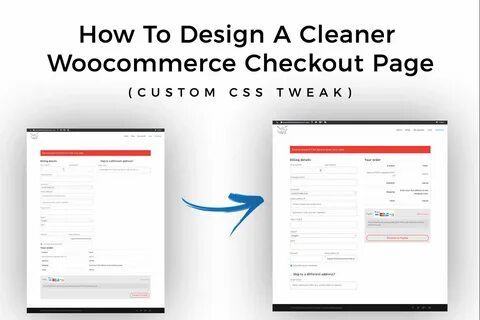 Страница оформления заказа woocommerce