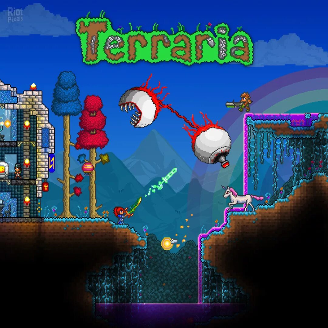 Terraria play. Террария картинки. Террария рай. Terraria платформер. Террария утроба.