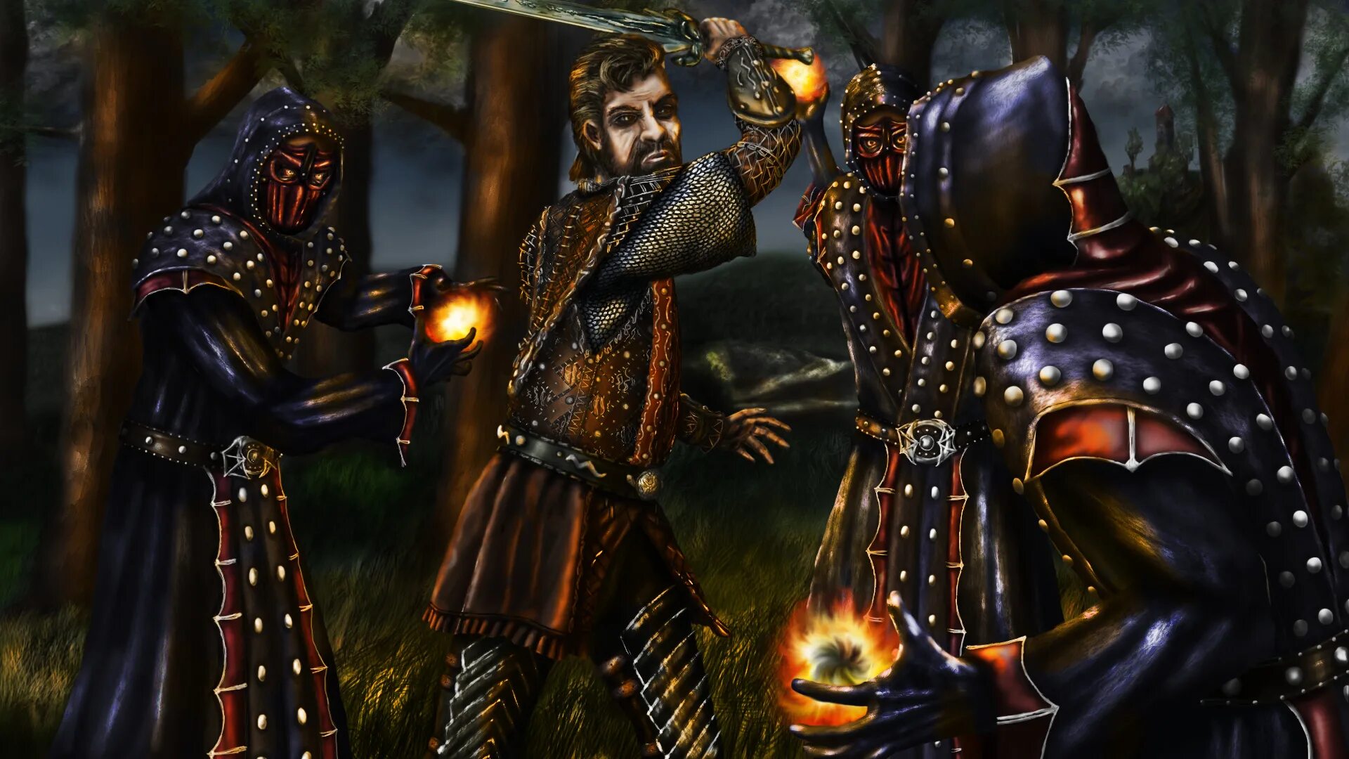 Gothic. Готика 2 арт. ищущие готика 2 арт. gothic игра арт. gothic 2 game art.