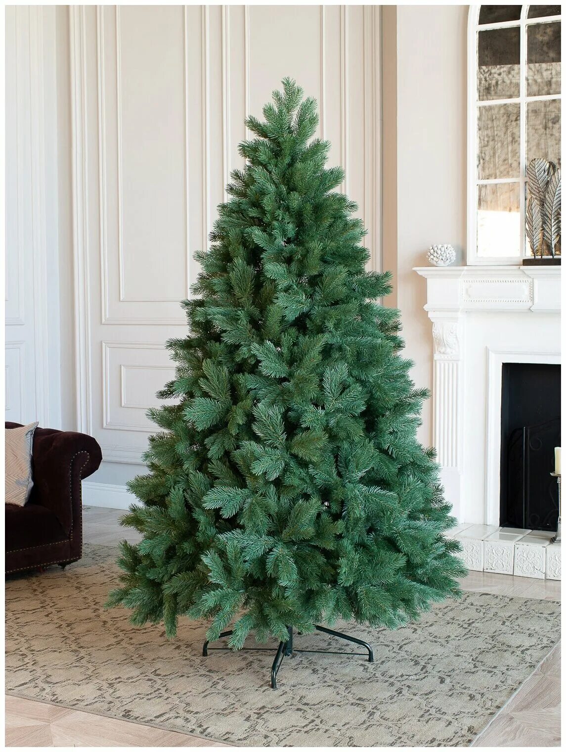 Triumph tree ель нормандия темно-зеленая 1. комбинированные ели. елка комбинированная пвх и литая. елка искусственная. ель комбинированная.