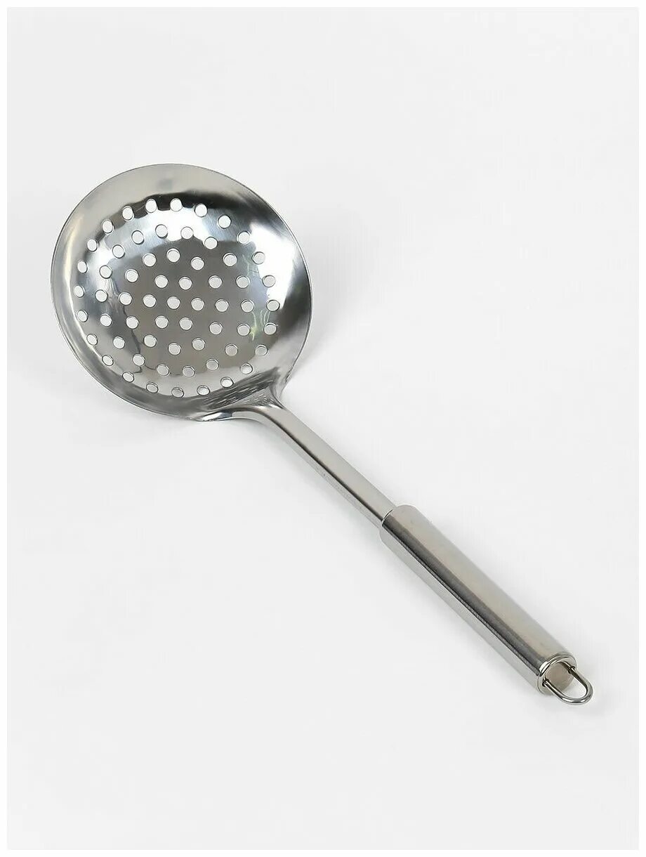 Шумовка ecoline vanilla. Шумовка для казана средняя (10-25 л. Шумовка. Proff cuisine. Половник с дырочками.