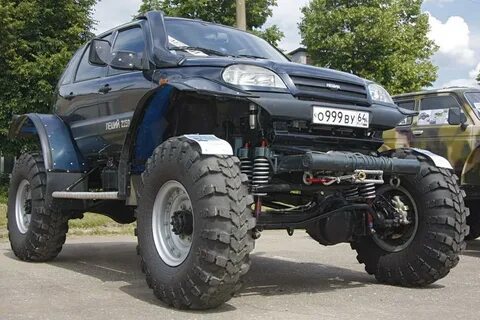 Шевроле на больших колесах