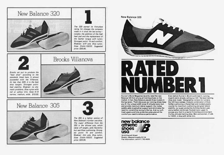 New balance история